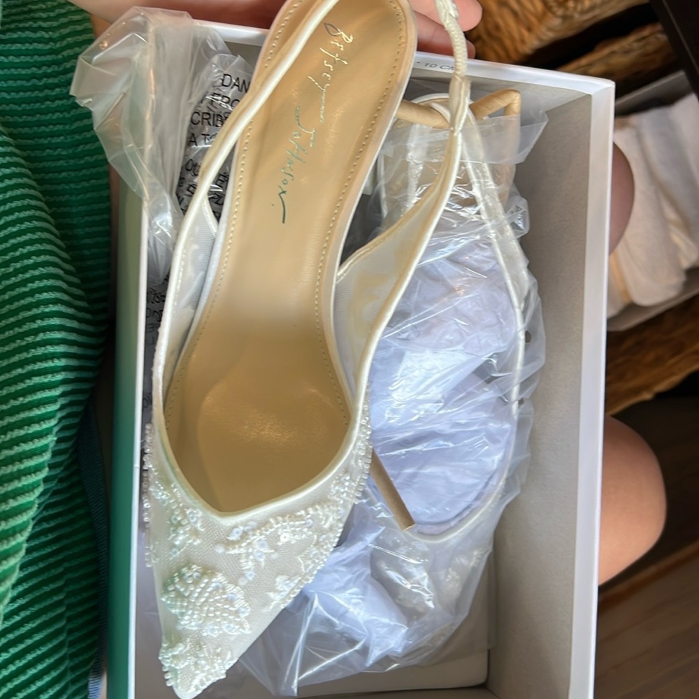 Betsy Johnson Bridal Heels